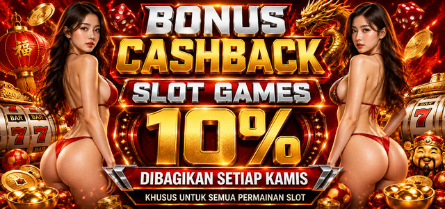 CASHBACK KHUSUS SLOT GAMES 10% CINABOS